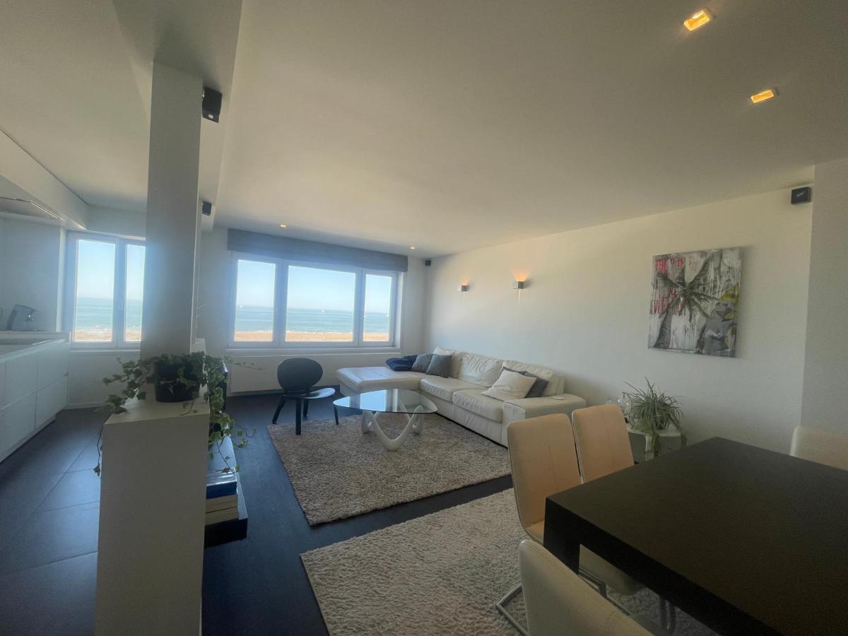 Luxe App - Zeedijk Mariakerke - Prachtig Zeezicht Leilighet Oostende Eksteriør bilde