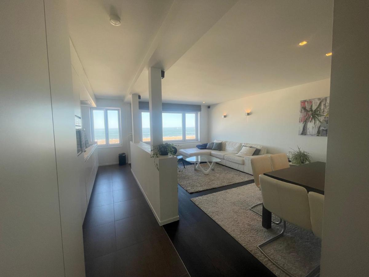 Luxe App - Zeedijk Mariakerke - Prachtig Zeezicht Leilighet Oostende Eksteriør bilde