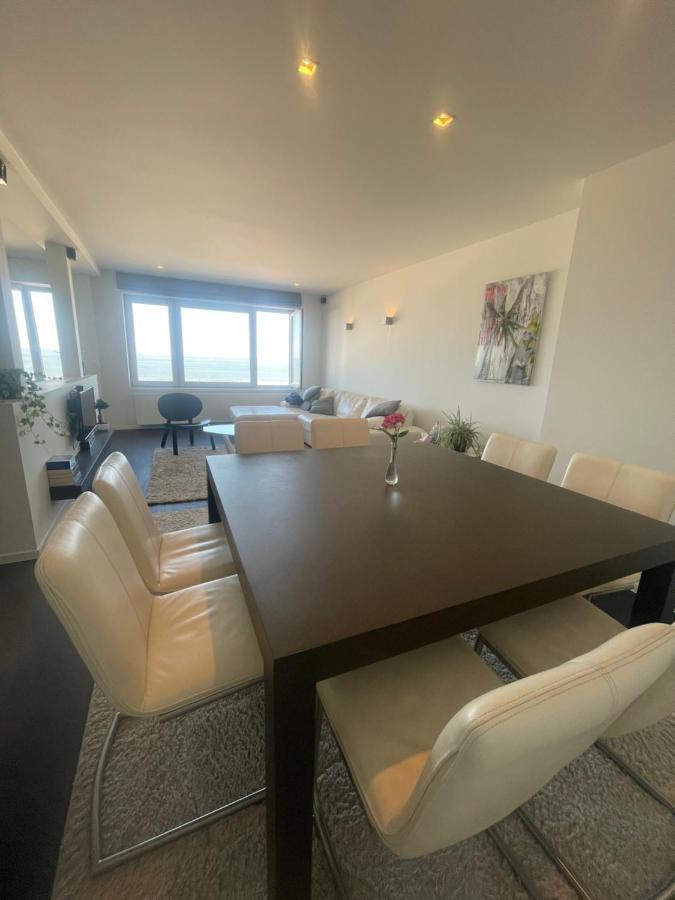 Luxe App - Zeedijk Mariakerke - Prachtig Zeezicht Leilighet Oostende Eksteriør bilde